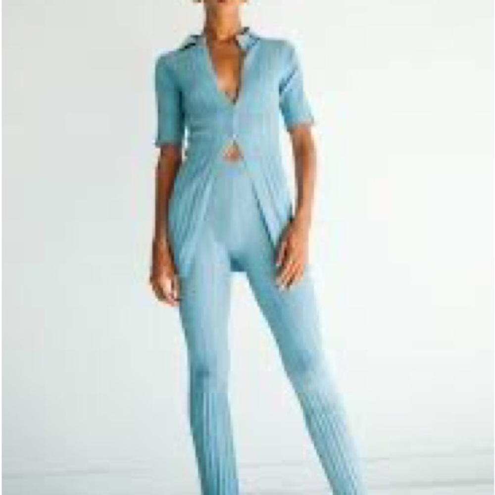 COPY - Line by K 💙daisy knit set brand new. 2 piece set.